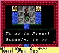 une photo d'Ã©cran de The Legend of Zelda - Link s Awakening DX sur Nintendo Game Boy Color